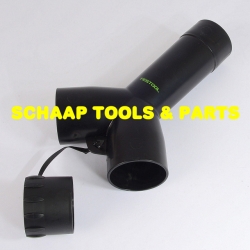 Stofafzuiging - Y-stuk antistatisch D 50 SV-AS/D 50 V voor twee slangen | 452898